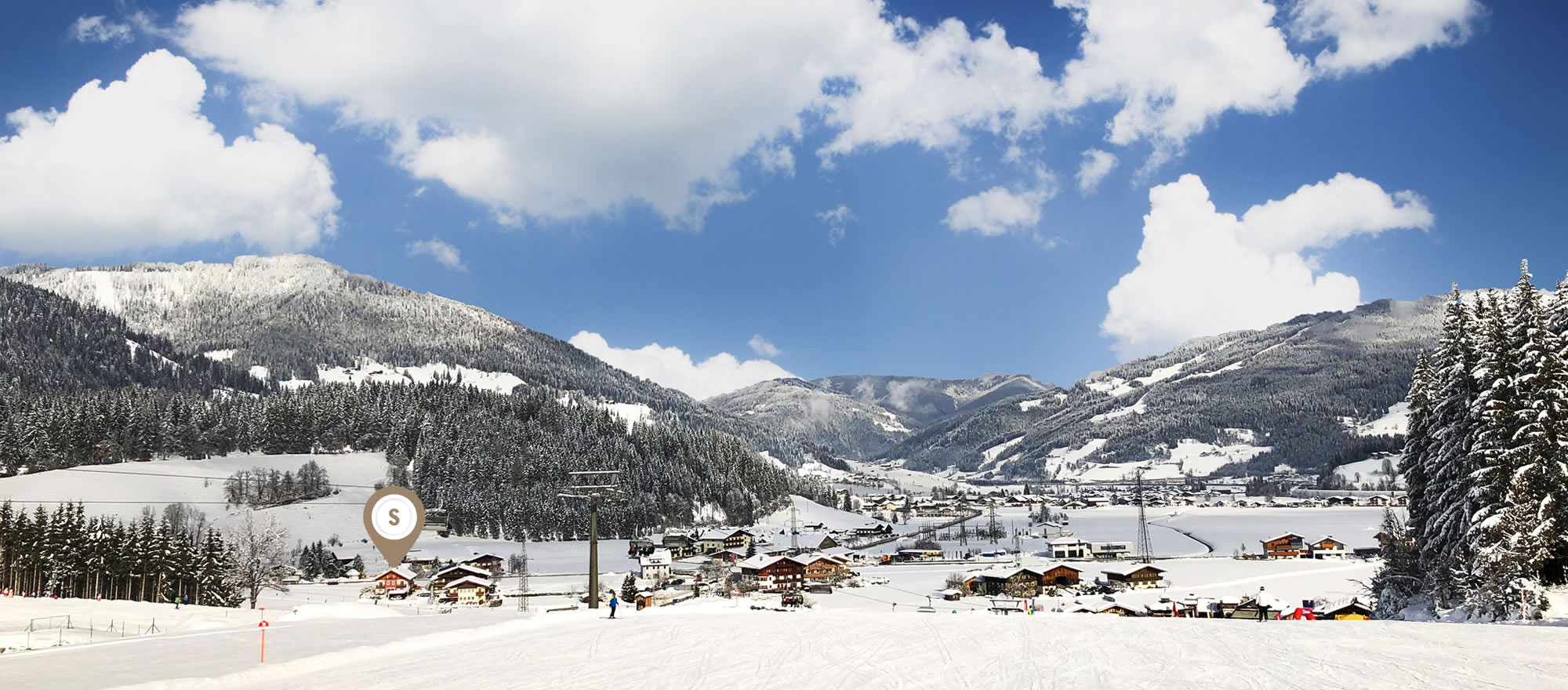 Skiurlaub im Appartement, im snow space Salzburg