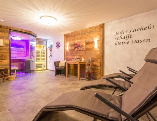 Urlaub im Appartementhaus mit Sauna